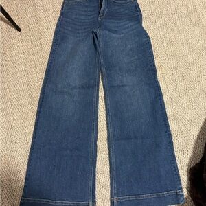 DRIFTWOOD Dark Blue Flare Jeans